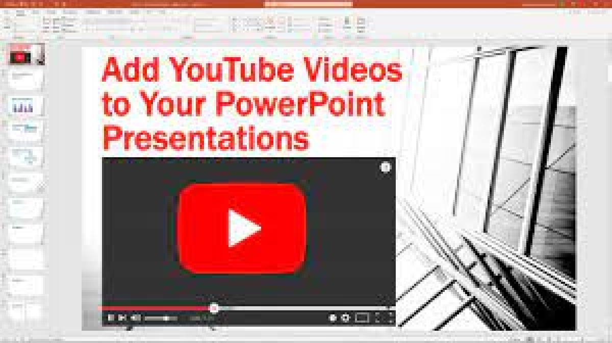 How to embed a YouTube video in PowerPoint