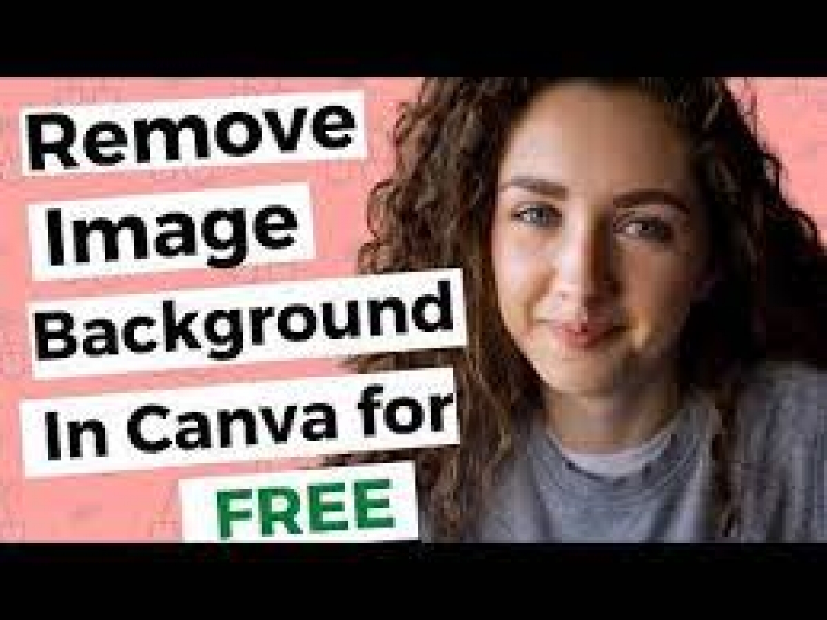 How to remove a picture background in Canva